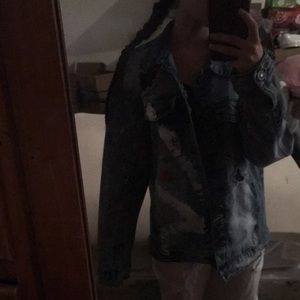 Denim jacket, streetwear, never worn